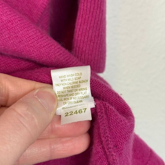 Garnett Hill 100% Cashmere Oversized Boxy Sweater Size Small - Picture 7 of 8